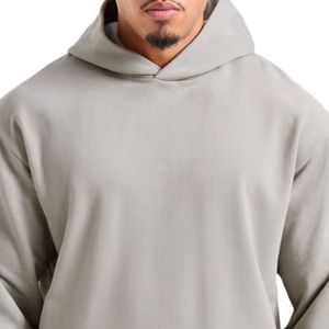 เสื้อฮู้ดดี้โอเวอร์ไซส์ทรงหลวมสำหรับทุกเพศ สวมใส่สบาย สไตล์สตรีทแวร์ รับผลิตตามแบบ OEM ODM ขายส่ง พร้อมสกรีนโลโก้ - Product Image 3