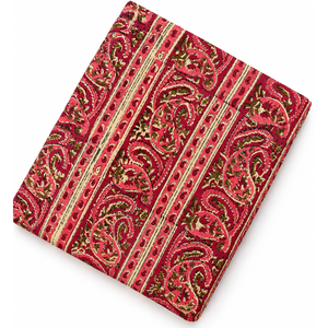 Tissu en coton bio premium Jaipur, imprimé à la main au bloc, motif floral indigo, léger 90 GSM, pour la décoration intérieure, chemises, robes, couvertures, coton durable - Product Image 1