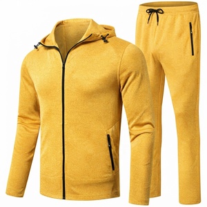Ensemble de sport fonctionnel sans coutures pour l'été, extensible dans les quatre sens, léger, pour l'entraînement, avec protection des genoux - Product Image 1