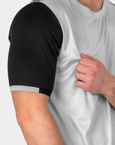 Camiseta de Fútbol para Hombre 2026, Blanca y Negra, Manga Corta, Cuello Redondo, Poliéster que Absorbe la Humedad, Ajuste Atlético, para Todas las Temporadas, Impresión Sublimada - Product Image 5
