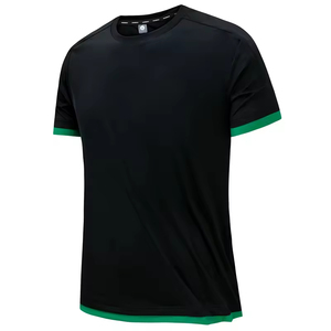 Custom Men Sports T Shirt Breathable Quick Dry Polyester <b>Athletic</b> Training Tee With Team Logo - Product Image 3
