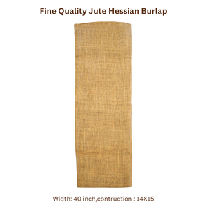 Rollo o fardo de tela de arpillera de yute de buena calidad, Material biodegradable ecológico para hacer bolsas de mano y bolsas de compras - Product Image 2