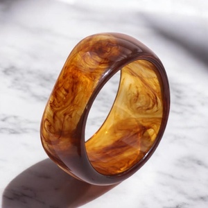Resin Bangle Stackable Bracelets Chunky Bangle Set Of Bracelets Vintage Ladies Bracelet Gift For Her Resin Craft - Product Image 5