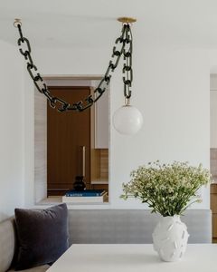 Decoración del hogar: Eslabones de cadena de resina personalizables de gran tamaño y colores claros, eslabones grandes de resina multicolor disponibles. - Product Image 1