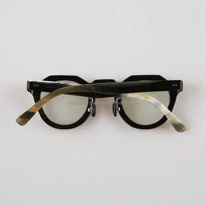 Montura de gafas ópticas Unisex cuadradas Vintage con logotipo personalizado, gafas de ordenador de alta calidad de proveedor indio - Product Image 3