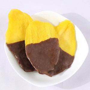 Organic Dried Sliced Mango with <b>Chocolate</b> Coating Gift Packaging Natural Fruity Aroma Sweet Preserved Fruit - Product Image 2