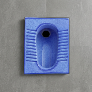 Cobalt Blue Rustic Color <b>Ceramic</b> Sanitary Wares Indian Asian Squatting Toilet Orissa <b>Pan</b> WC Bathroom <b>Pan</b> - Product Image 2