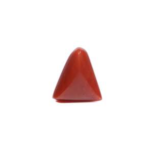 พลอยปะการังแดงธรรมชาติทรงบด 6.1 กะรัต สำหรับเครื่องประดับชั้นดี - Product Image 1