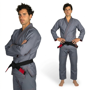 ชุดฝึกศิลปะการต่อสู้คอตตอนเนื้อนิ่มชุดกิโมโน JJ GI JITSU สไตล์บราซิลเลียนออกแบบได้ตามต้องการ - Product Image 5