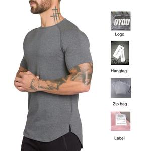 Camiseta Deportiva de Algodón XXL al por Mayor de Fábrica, Camiseta con Logotipo Personalizado - Product Image 3