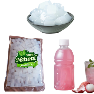 เจลมะพร้าวก้อน Nata de Coco ระดับพรีเมี่ยมสำหรับน้ำผลไม้ชาบับเบิ้ลโยเกิร์ตและแบรนด์ผลิตทั่วโลก - Product Image 1