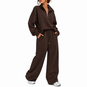 Custom Two Piece Set Women Clothing Loose Sweatpants Tracksuits for Women Streetwear Printed Sports Wear Hoodie Sets - Product Image 1