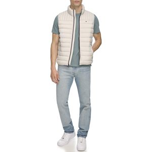 Urban Puffer Vest Jacket Custom Quilted Sleeveless Winter Outerwear <b>Lightweight</b> Casual Sports <b>Gilet</b> with Personalized Branding - Product Image 1