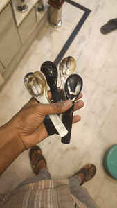 Cuerno de búfalo natural hecho a medida, cubiertos de cocina, estilo Animal, cucharas Feng Shui, artesanía, técnica pulida, uso de recuerdo - Product Image 5