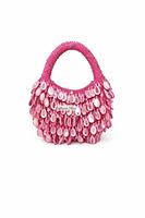 Sac à main artisanal de haute qualité orné de perles, décoré de cristaux multicolores, sac de soirée pour femmes, vente en gros