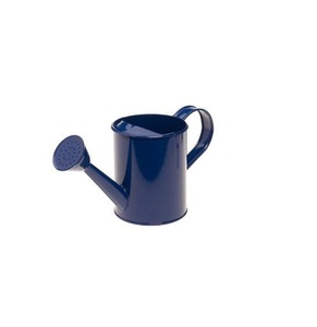 <b>Strong</b> metal watering can for garden plants watering durable body long spout smooth flow rust resistant coating - Product Image 1