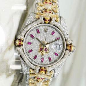 Montre Classique Personnalisée pour Homme, Montre Sertie de Diamants de Laboratoire, Bijoux Hip Hop Incrustés de Diamants, Meilleure Qualité, Prix de Gros - Product Image 6