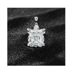 925 Sterling <b>Silver</b> Gold Plated Turtle Fine Jewelry <b>Pendants</b> & Charms GIA IGI Certified 1ct DEF VVS VS Lab Grown Diamonds Gifts - Product Image 1