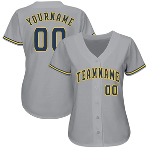 Camiseta de Béisbol Personalizada con Rayas Negras, Ropa Deportiva Urbana para Hombre y Mujer, Uniforme de Equipo, Transpirable, para Gimnasio, Club, Moda Atlética - Product Image 2
