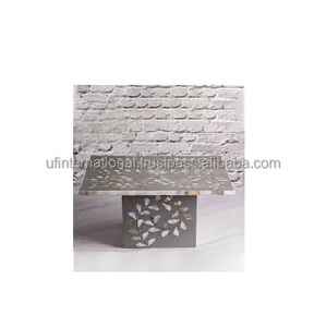 Support à gâteau en incrustation d'os de style Support à gâteau en incrustation d'os de meilleure qualité Support à gâteau d'anniversaire artisanal pour utilisation à la main - Product Image 6