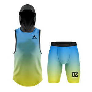 ชุดยูนิฟอร์มฟุตบอลแบบธงคุณภาพสูง ผลิตจากผ้าตาข่ายระบายอากาศได้ดี ออกแบบเพื่อความสบายสูงสุดและประสิทธิภาพที่เหนือกว่า - Product Image 1