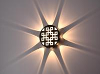 Applique murale LED moderne en forme de champignon, en aluminium créatif, pour hôtel, couloir, escalier, entrée, éclairage décoratif (Échantillon)