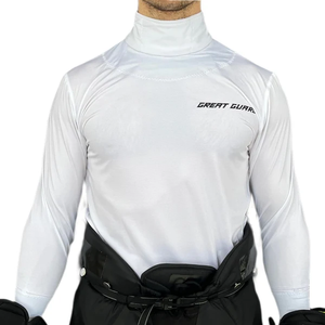 Jersey de Hockey sobre Hielo Unisex Profesional Personalizado Han Duck's, Cuello Alto con Cierre de Cordón, Resistente a Cortes, Manga Larga, Compresión, Secado Rápido - Product Image 4