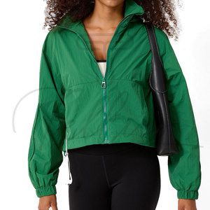 Chaquetas Cortavientos Elegantes para Mujer, Diseño Personalizado, de la Mejor Calidad, Ropa Personalizada de Nuevo Diseño, Chaqueta Cortavientos de Moda - Product Image 4