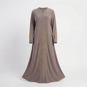 Abaya de Algodón Puro para Mujer, la Mejor Calidad, Últimos Diseños, Varios Colores Personalizados, Tela de Primera Calidad, Vestido Islámico Modesto - Product Image 1