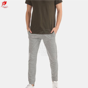 <b>Men</b> 100% Cotton <b>Loose</b> Fit Breathable <b>Jogger</b> Pants Drawstring Mid Waist Casual Sweatpants for Office and Daily Wear - Product Image 5