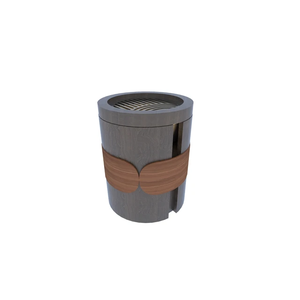 Porte-encens Velora Arabia, brûleur artisanal en bois et cuir pour Bakhoor, avec un riche design arabe multicolore pour Oud, Bakhoor - Product Image 4