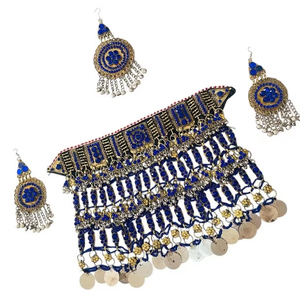 Customer Demanding Hot Selling Women's Afghan Jewelry <b>Sets</b> Wholesale Low MOQ <b>Cheap</b> Price Afghani Traditional Jewellery <b>Set</b> - Product Image 1