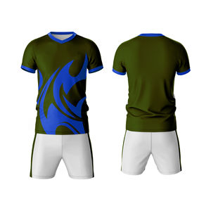 Uniforme de Rugby de Poliéster Transpirable de Secado Rápido, Personalizado y de Alta Calidad, Manga Corta, Ropa Deportiva Profesional - Product Image 2