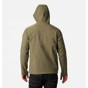 <b>Men</b> Lightweight Softshell <b>Jacket</b> Water Resistant Windproof Outdoor Casual Coat Full Zip Comfort Layer <b>For</b> Travel Hiking - Product Image 2