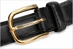 Cinturón de Vestir de Cuero Genuino Premium para Profesionales Ejecutivos de Negocios de Divine International - Product Image 3