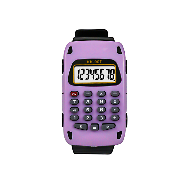 Conveniente Digital Watch Simple Calculate Watch Children Wristwatch for Men