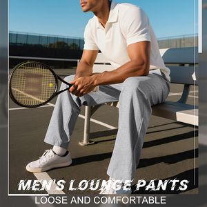 <b>Mens</b> Autumn Mid Woven Vintage Track <b>Pants</b> Custom Branding Performance Sports Bottoms 100% Cotton OEM Pakistan Manufacturing - Product Image 3