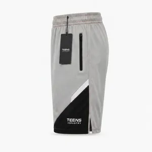 กางเกงกีฬาขาสั้นผู้ชายแบบผูกเชือก ผลิตจากวัสดุรักษ์โลก เนื้อผ้าบางเบา ระบายอากาศได้ดี ยืดหยุ่น เหมาะสำหรับออกกำลังกาย วิ่ง และฟิตเนส - Product Image 4