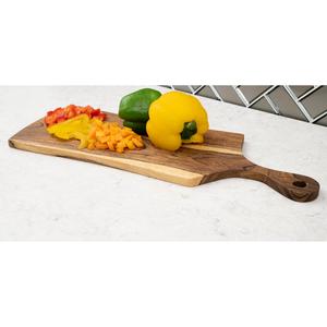 Planche à découper en bois de style pagaie classique - Non toxique, facile à nettoyer, compatible lave-vaisselle - Product Image 3