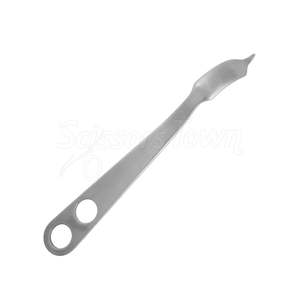 Écarteur de tête humérale Dentavex, 8,75 pouces, 18 mm, extrémité arrondie, double trou, outil chirurgical - Product Image 2