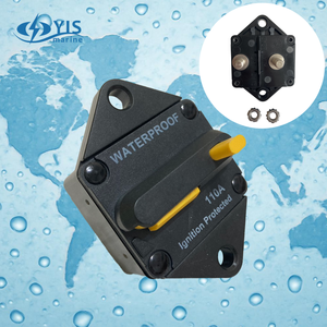 Disjoncteur de réinitialisation manuelle à montage sur panneau étanche pour l'automobile - Product Image 1