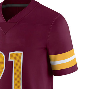 เสื้อฟุตบอลอเมริกันขายดี ระบายอากาศได้ดี น้ำหนักเบา บริการ OEM ราคาถูก - Product Image 5