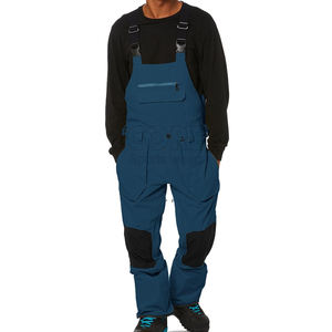 Pantalones de Nieve para Hombre, Pantalones de Esquí Ajustables, Pantalones de Snowboard Impermeables para Exteriores, Overoles de Snowboard Aislantes para Invierno - Product Image 1