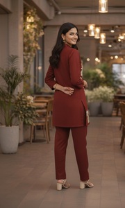 Luxurious Women's Co-ord Set Collection of Half Sleeve at Affordable Price Co-ord Sets Available for Office and Party Wear - Product Image 4