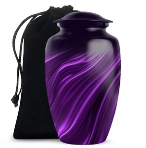 โกศบรรจุอัฐิผู้ใหญ่แบบปรับแต่งสีได้ ขนาด 10 นิ้ว สไตล์อเมริกัน/ยุโรป เป็นมิตรกับสิ่งแวดล้อม ทนทาน สำหรับตกแต่งและจัดงานศพ - Product Image 3