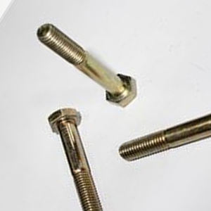 Vis à tête cylindrique zinguées haute résistance pour applications automobiles, vis de suspension de châssis de bus et de voitures, boulons industriels robustes - Product Image 4