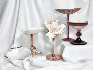 Seashell Cups Hot-Selling Natural Conch Shell <b>Wine</b> Glass Sea Shell <b>Goblet</b> for Picnics Parties Birthdays Gifts Wedding Gifts - Product Image 2