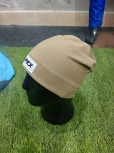 Men's Beige <b>Beanie</b> Hat Knit Cuffed Winter Cap Unisex Streetwear <b>Skull</b> Cap Custom Logo Wholesale Fashion Accessory - Product Image 3