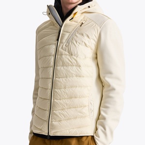 Chaqueta Híbrida Impermeable y Cortavientos Negra Acolchada con Burbujas de Plumas para Venta - Product Image 2