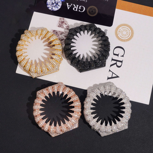 Montre numérique GA2100 Royal Ice Edition avec cristaux personnalisés, style hip-hop, luxe, mode urbaine pour hommes, style premium - Product Image 2